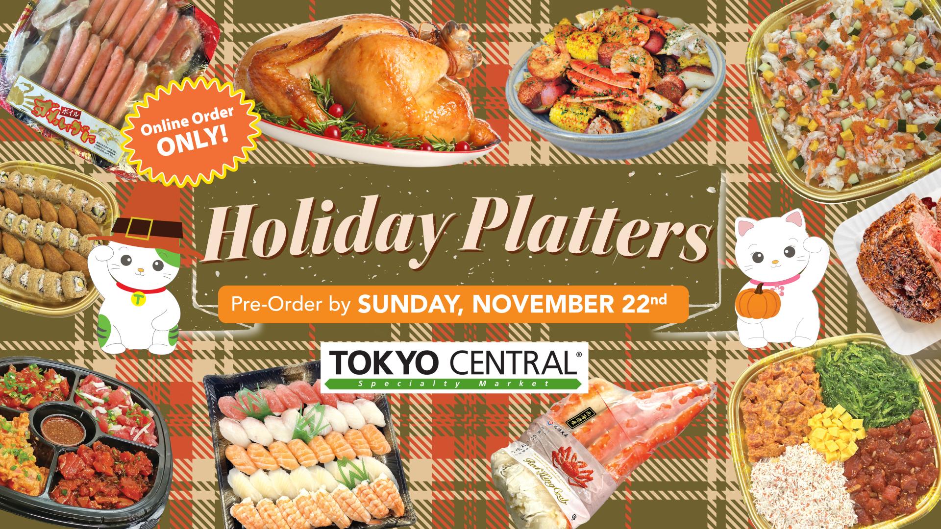 Thanksgiving Holiday Platters 2026